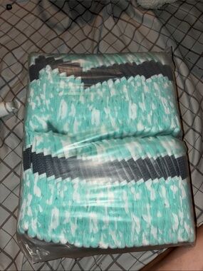 Cals Mint Green, White and Dark Gray Kids Diaper Pack